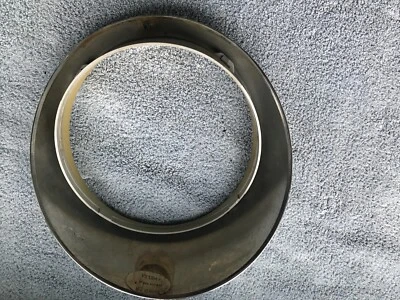 NOS Hella Porsche 911 Chrome Headlight Rim 911 912 1969 - 1985 9AB-102-642-00 - Image 1 of 4