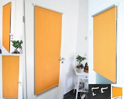 Seitenzug Verdunkelungsrollo Klemmfix Thermo Rollo Verdunklungsrollo Klemmrollo - Bild 1 von 4