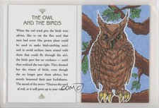 2020 Goodwin Champions Aesop's Fables Sketch Booklets 1/1 Allen Douglas Auto