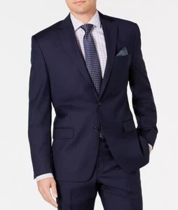 Ralph Lauren Blazer Anzug 40 REG Leland klassisch Viskose blau $ 395 Herren - Bild 1 von 17