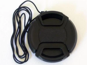 40.5MM CENTRE PINCH AND GRIP LENS CAP COVER FITS CANON SONY NIKON OLYMPUS FUJI - Picture 1 of 1
