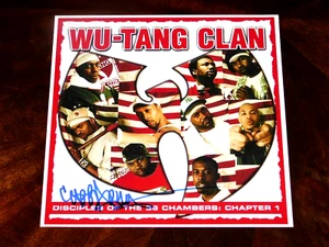 CAPPADONNA WU-TANG CLAN SIGNED DISCIPLES OF THE 36 CHAMBERS 12X12 ALBUM PHOTO!!! - Picture 1 of 1