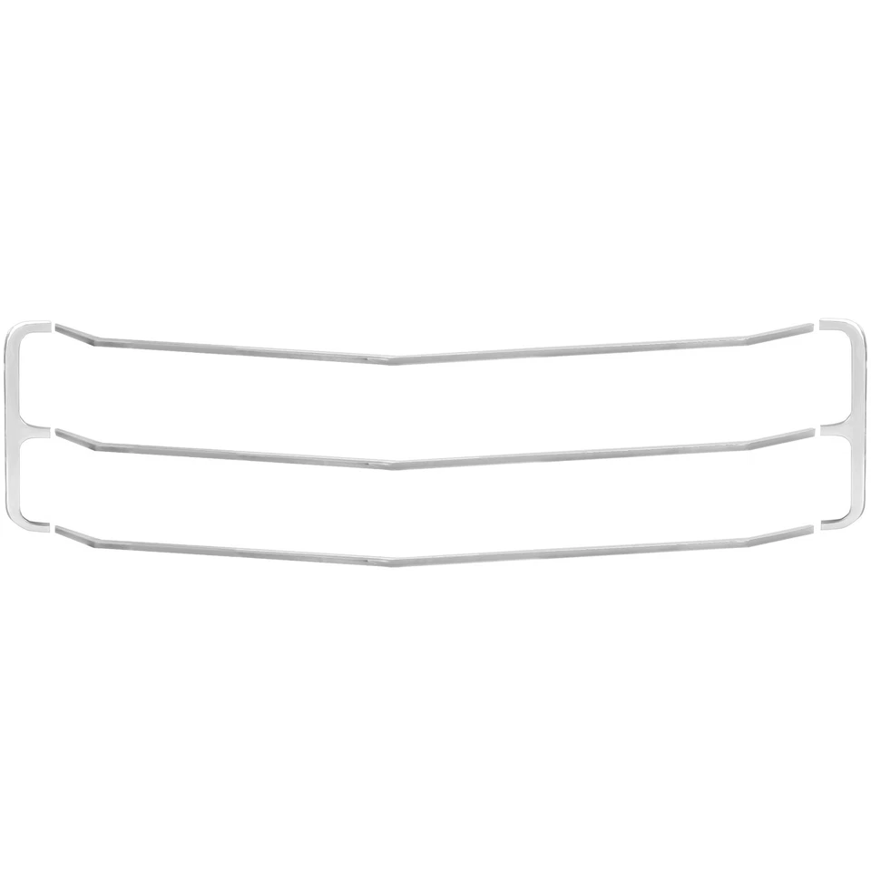 1971 Chevy Chevelle El Camino Center Grille Molding Set 5 PCS Aluminum Dynacorn Foto 1 de 1