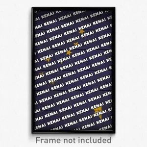 Kenai Alaska Poster (AK City Souvenir 11x17 Town Print) - Picture 1 of 1