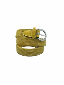 GEFLOCHTENER GÜRTEL GELB - Bild 1 von 4