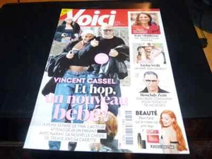 Revue "VOICI N°1919 - 2024" Vincent CASSEL, Roschdy ZEM, Taylor SWIFT - Bild 1 von 1