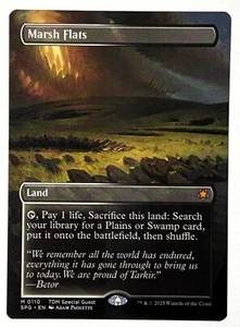 MTG Special Guests (M 110) Marsh Flats - Mythic - NM - BORDERLESS - Picture 1 of 1