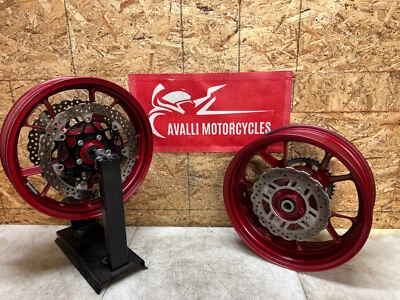 06 07 08 09 10 11 JUEGO LLANTAS LLANTAS DELANTERAS TRASERAS KAWASAKI NINJA ZX14R ZX14 1400 Foto 1 de 4