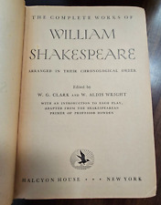 William Shakespeare Complete Works 1939