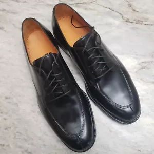 Abito Oxford Cole Haan 101/2 D uomo in pelle nera con lacci - Foto 1 di 13