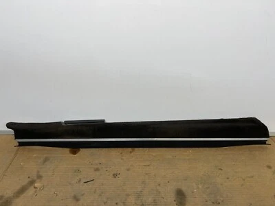 90-02 MERCEDES-BENZ R129 SL500 SL600 SL320 LEFT DOOR SILL SCUFF PLATE BLACK OEM - Image 1 of 4