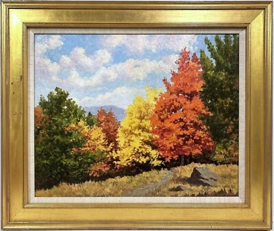 PENNSYLVANIA IMPRESSIONIST LANDSCAPE PAINTING Jack Gallagher 20th c. American - Image 1 of 4