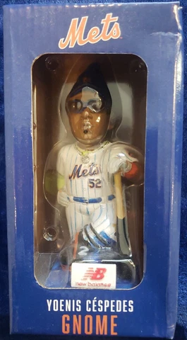 Mets Yoenis Cespedes Gnome New In The Box Cover