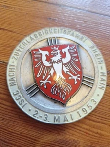 night orientation Reliability trip club ISSC Sportsclub Rhein 1953 vtg German  - Picture 1 of 6