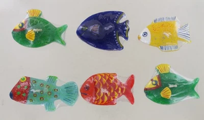 6 velas flotantes nuevas para peces - diferentes colores y estilos Foto 1 de 4