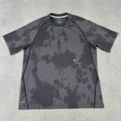 Nike Shirt Dri FIT ADV Mens Medium Gray APS Axis Performance System Athletic Gym - Image 1 of 4