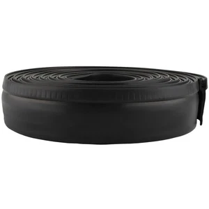 Black EPDM Rubber Weatherstrip Slide Out Seal Clip Clip in Wipe Seal 2 3/5 x 1/2 - Picture 1 of 19