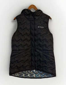 Chaleco acolchado Columbia Backcountry Omni Heat Duck para mujer negro talla mediana - Imagen 1 de 5