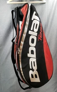 Babolat Team Tennis Duffel Bag Multiple Pockets 12 Racket Case Red Black - Picture 1 of 16
