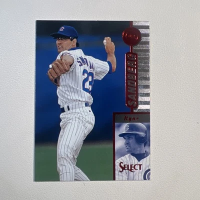 Select Baseball Ryne Sandberg #33 1997 Salón de la fama Chicago Cubs Foto 1 de 3