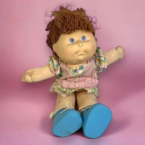 Muñeca Hasbro Cabbage Patch Kids 1990 Xavier Pretty Crimp primera edición pelo rojo - Imagen 1 de 13