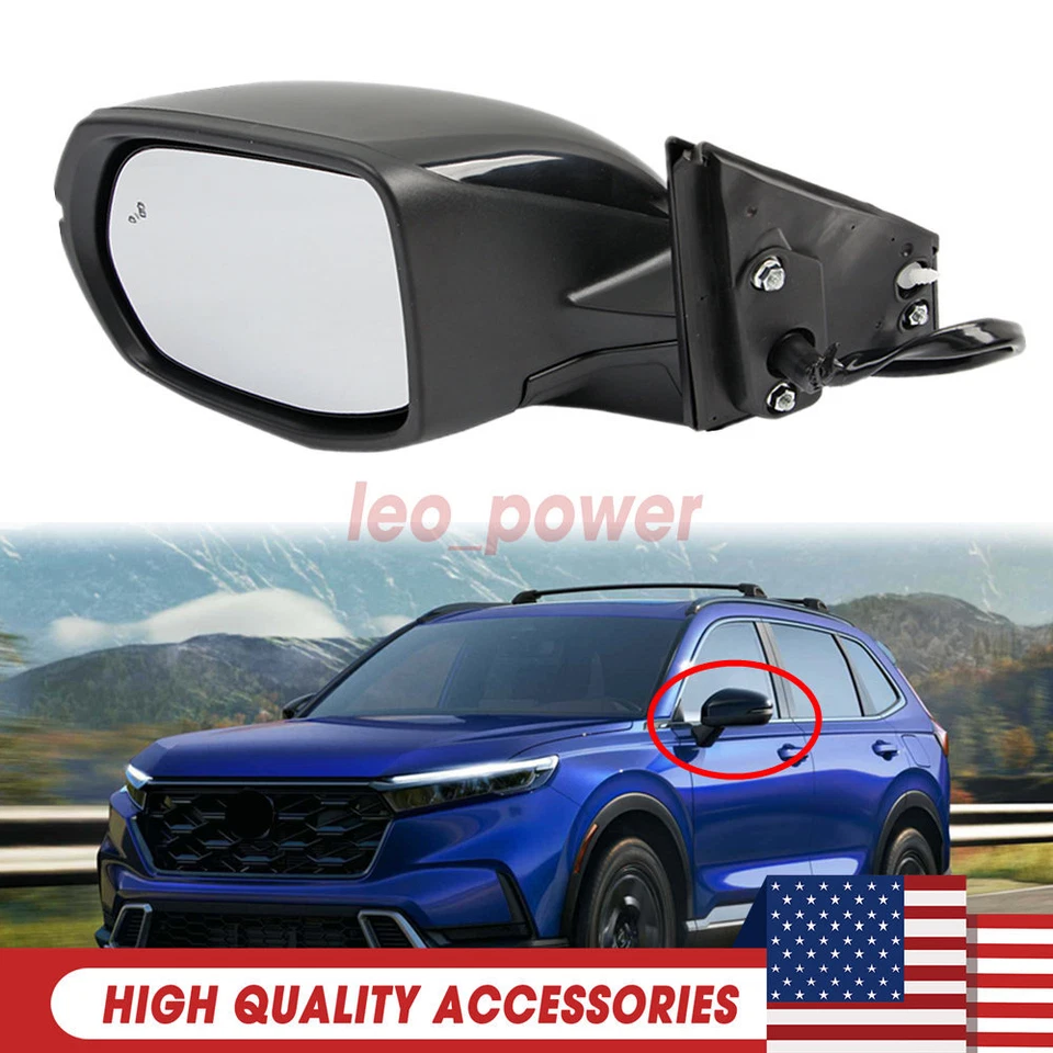 Power Mirror For 2017-2022 Honda CR-V North America Built Models LH Driver Side - Image 1 of 4