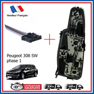 Platine PORTE AMPOULE ARRIERE Gauche + FAISCEAUX pour 308 SW PHASE 1 6350KW - Imagen 1 de 8