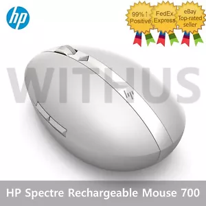 HP Spectre Mouse 700 Rechargeable Bluetooth Wireless Mouse_Natural Silver - Picture 1 of 7