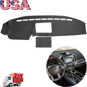 Dash Mat Dash Carpet Dashboard Mat For Ford F-150 Lobo Raptor 2011-16 - Picture 1 of 11