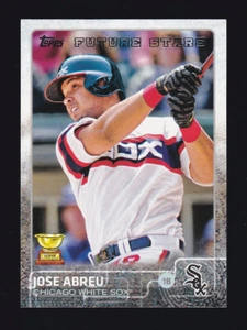 2015 Topps #176 JOSE ABREU FS Chicago White Sox FUTURE STARS All-Star Rookie Cup - Bild 1 von 2