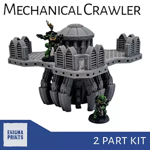 Mechanical Crawler - 28mm Industrial 3D Printed Terrain for Tabletop Wargaming - Picture 1 of 4