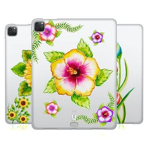 HEAD CASE DESIGNS WATERCOLOURED FLORALS SOFT GEL CASE FOR APPLE SAMSUNG KINDLE - Picture 1 of 10