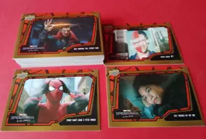 Marvel Spider Man No Way Home Complete Base Card Set 2023 Upper Deck Lot - Picture 1 of 7