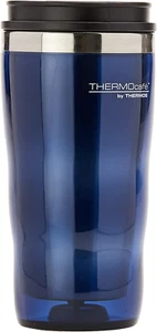 THERMOcafe by Thermos Double Wall Stainless Steel Inner, Plastic Outer Travel... - Picture 1 of 13
