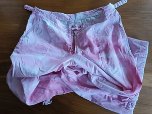 Batik Tie Dye Pink Rosa Weiß Hose 36 / 38 Party Vintage - Bild 1 von 10
