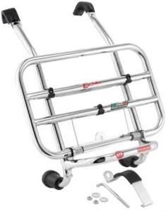 PORTAPACCHI ANTERIORE CROMATO FACO CON RIBALTINA VESPA GTS 250 GTS250 2012 - Foto 1 di 1