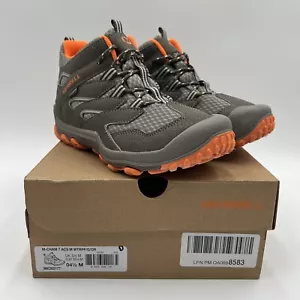 Scarpa MERRELL unisex bambino camaleonte 7 escursionismo impermeabile Gunsmoke/Ora 4,5 nuova con scatola - Foto 1 di 12