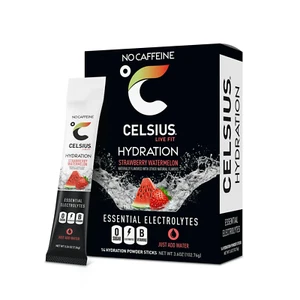 CELSIUS HYDRATION Aroma di Anguria Fragola, Idratazione Elettrolitica Essenziale - Foto 1 di 3