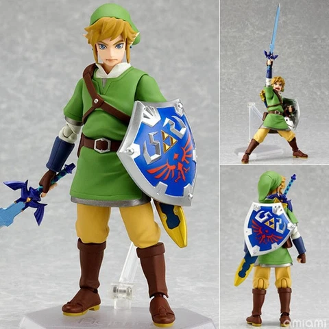 The Legend of Zelda Skyward Sword 14Cm Link Action Figure 153 Accessories Cover