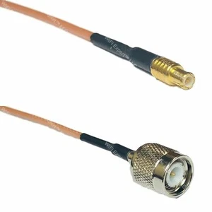 USA-CA RG316 MCX MALE to TNC MALE Coaxial RF Pigtail Cable - Picture 1 of 1