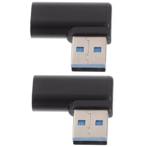 Adattatore ad angolo retto convertitore da Type-C a USB da 2 pezzi - Foto 1 di 12