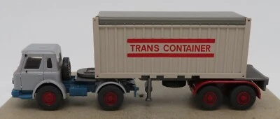 B Rara WIKING Ho 1/87 IH Harvester Container Sz Trans Container - Immagine 1 di 4