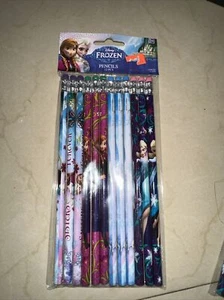 NUOVO DISNEY FROZEN CONFEZIONE DA 12 MATITE BOMBONIERE FESTA Nuovo Set - Foto 1 di 1