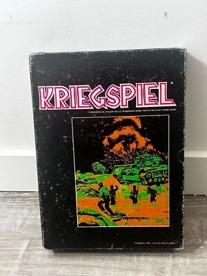 Kriegspiel Book Case Board Game War Chess By The Avalon Hill 1970 - Image 1 of 4