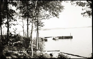 EARLY 1900s POSTCARD FILM NEGATIVE, "MOOSEHEAD LAKE,MAINE,  #617"  - Picture 1 of 1
