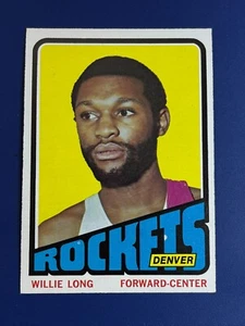 ๐ 1972-73 Topps Basketball Base Card #214 Willie LONG - Nice ๐ - Picture 1 of 2
