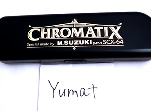 Suzuki SCX-64 Chiave armonica cromatica di C 16 fori 64 note serie Sirius Giappone - Foto 1 di 6
