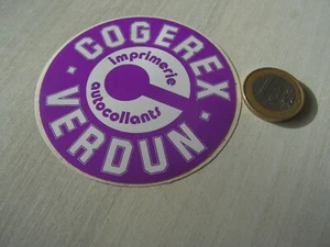 autocollant publicite cogerex imprimerie verdun ( aut 4 ) - Imagen 1 de 2
