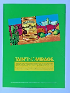 Jose Cuervo Vintage 1989 It Aint No Mirage Originaldruck Magazin Anzeige 8,5 x 11" - Bild 1 von 3