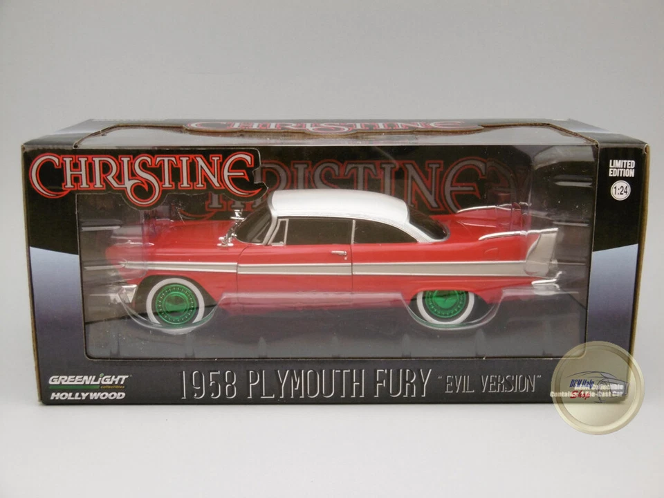 Plymouth Fury (1958) "Christine" Evil Version- Limited Edition - Greenlight 1:24 - Immagine 1 di 1